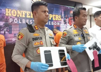 Tiga Pelaku Pencurian di Cirebon Ditangkap, Ancam Korban Gunakan Airsoft Gun, Rampas Motor, Dompet, dan HP