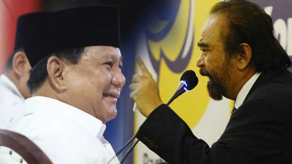 Surya Paloh dan Prabowo Bertemu, Gerindra dan Nasdem Tak Akan Berkoalisi