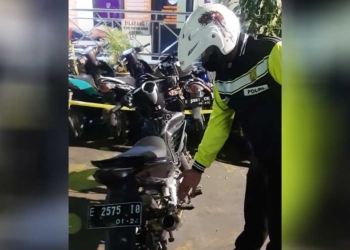 Razia Jelang Ramadhan, 32 Knalpot Bising Diamankan