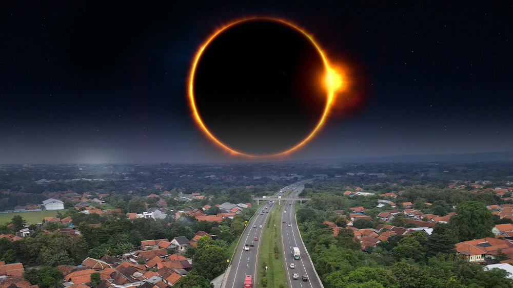 Gerhana Matahari Jelang Lebaran, Terjadi Siang Hari di Puncak Arus Mudik 2023, Catat Tanggalnya