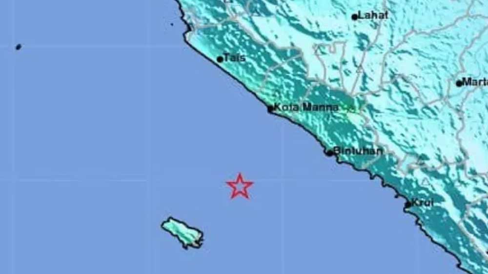 Info Gempa Terkini BMKG, Pantai Barat Bengkulu Baru Diguncang, Terasa Sampai Pantai Timur Sumatera Selatan