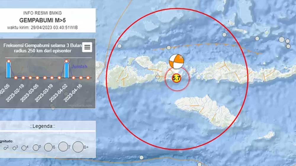 Guncangan Kuat Gempa Bima Terasa Sampai Labuan Bajo