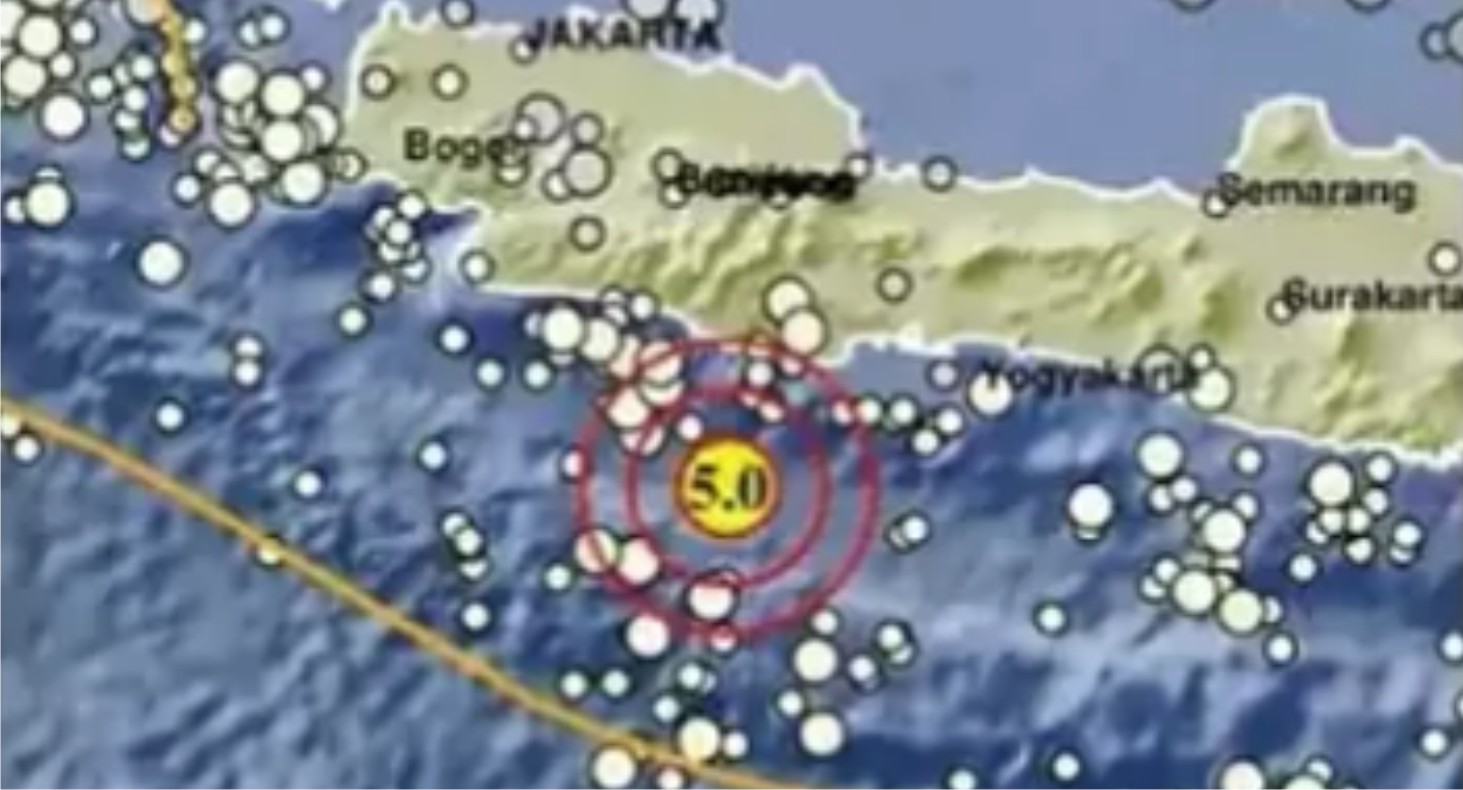 Info Gempa Terkini BMKG, H-6 Jawa Barat Lebaran Jawa Diguncang, Warga Pesisir Pantai Pengandaran Panik