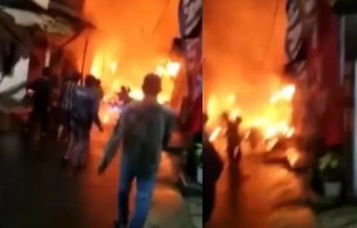 Ada Ledakan Disusul Kobaran Api di Rest Area KM 86 Tol Cipali, Diduga Pipa Pertamina Bocor, Pemudik Arus Balik Kaget