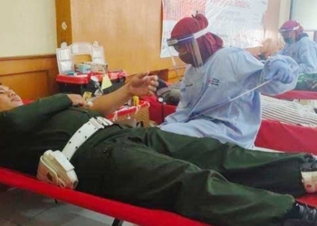 Pendonor Banyak Datang Malam Hari ke PMI Majalengka