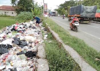 Sampah Liar Coreng Wajah Kabupaten Cirebon, Menumpuk di Jalur Mudik 2023