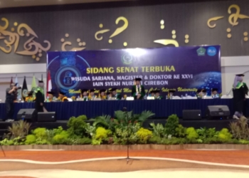 Rektor IAIN Cirebon Wisuda 1.532 Mahasiswa, Cyber Islamic University Konsep Kampus Masa Depan
