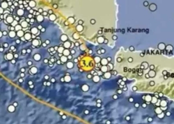 Gempa Banten, Diguncang Lebih 70 Kali Gempa Susulan