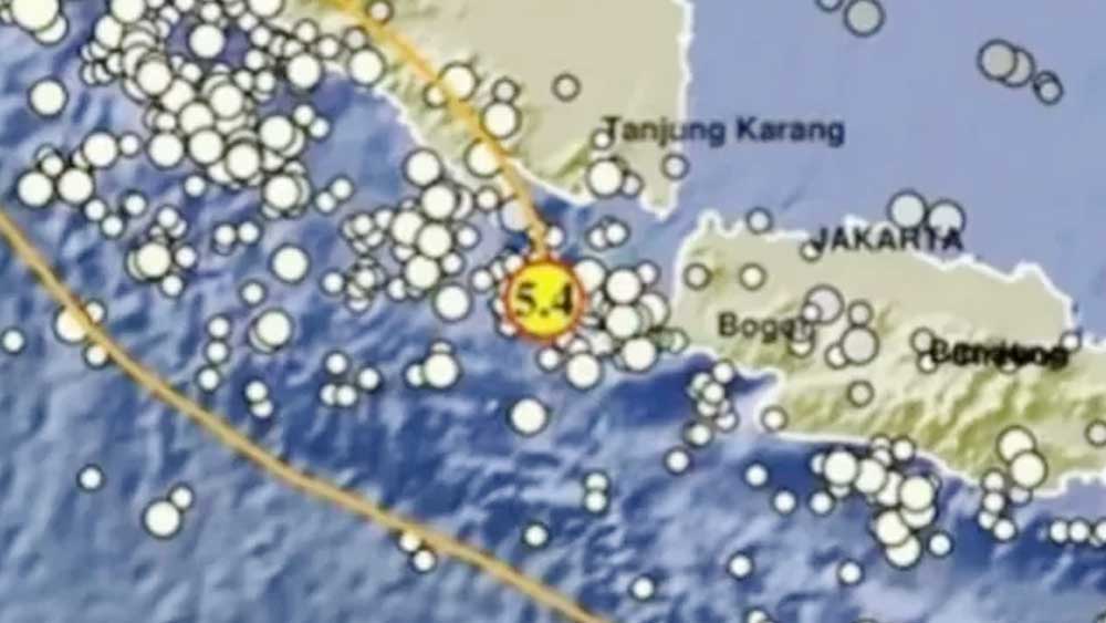 Info BMKG, Jakarta Diguncang Gempa Berpusat di Banten, Warga Ibukota Panik, Terasa Sampai Bogor
