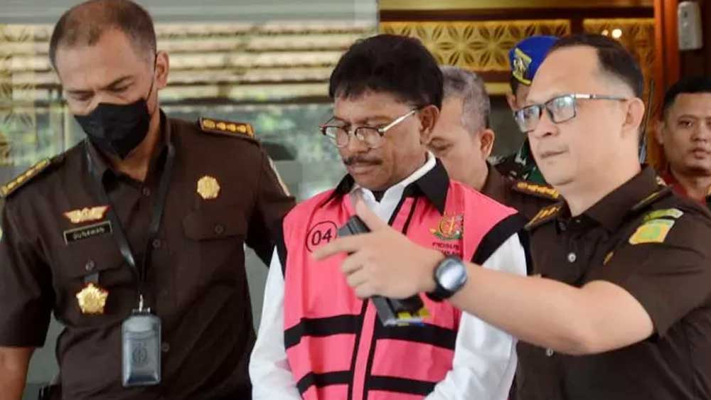 Johnny G Plate Dikabarkan Minta Setoran Rp500 Juta per Bulan