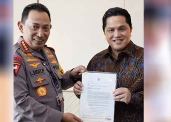 PSSI dan Polri Bahas Pengamanan Liga 1 Indonesia Musim Depan di Labuan Bajo