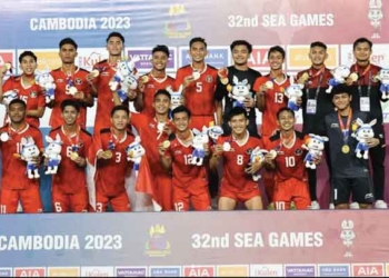 Perpanjangan Waktu Pertebal Kemenangan Timnas Indonesa, Skuad Garuda Benamkan Gajah Perang