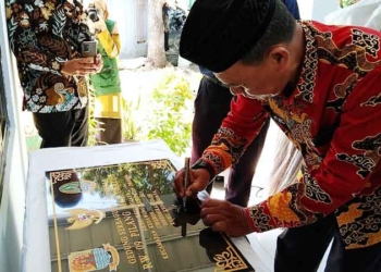 Pemdes Kedungjaya Resmikan Baperkam, Bisa Dimanfaatkan untuk Olahraga, Posyandu, Bahkan Hajatan