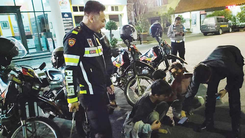 Polisi Gagalkan Tawuran Konten Kelompok Remaja di Kota Cirebon