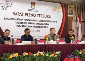 DPT Majalengka 2024 Mendekati Satu Juta Pemilih