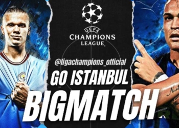 Link Live Streaming Final Liga Champions, Manchester City Vs Inter Milan