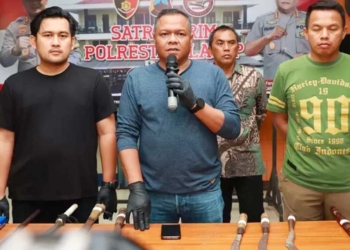 18 Anggota Geng Motor di Cilacap Diduga Terlihat Pengeroyokan dan Pembunuhan Berhasil Dibekuk