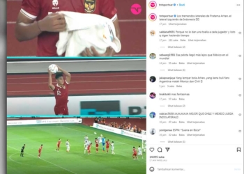 Luar Biasa, Media Ternama Argentina Puji Lemparan Pratama Arhan