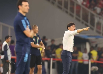 Penampilan Indonesia Vs Argentina Memuaskan, Erick Thohir Langsung Perpanjang Kontrak Shin tae Yong