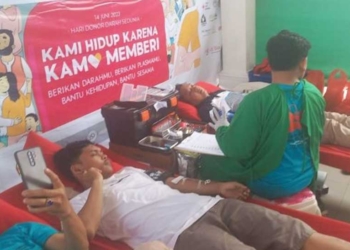 PMI Majalengka Bagikan Doorprize di Hari Donor Darah Sedunia