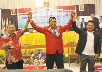 Sutardi Tempatkan 3 Mantan Kadis Duduki Jabatan Penting di KONI Kabupaten Cirebon