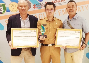BKPSDM Kabupaten Cirebon Raih Dua Penghargaan