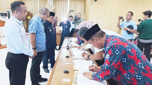 Kuwu Cirebon Teken MoU dengan Kejaksaan
