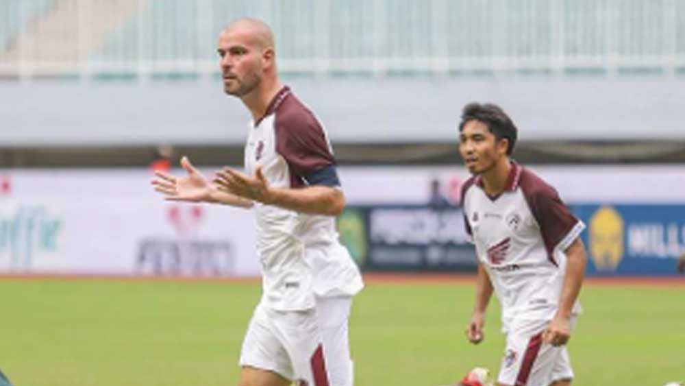 Victor Dethan Cetak Gol ke Gawang Persib, PSM Makassar Unggul Sementara 2-0