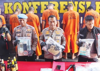 8 Kasus Narkoba Diungkap, 11 Tersangka Diamankan