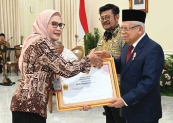 Bupati Indramayu Terima Adhikarya Pratama