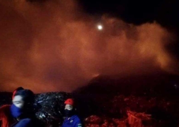 Kebakaran di Majalengka, TPA Heuleut Kadipaten Hangus