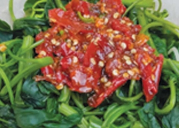 Makanan Khas Cirebon, Rujak Kangkung Banyak Diburu