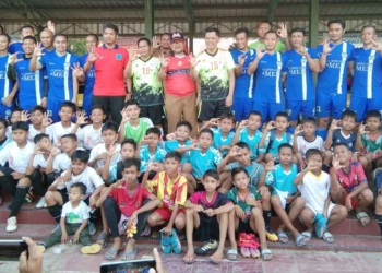 Persib Legend Rangsang Bakat Sepakbola Kabupaten Cirebon