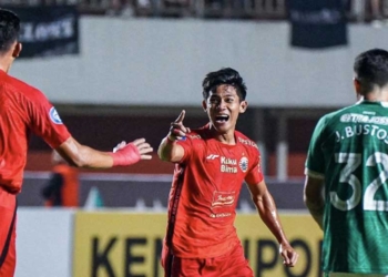 Persija Ungguli PSS Sleman, Hanif Sjahbandi dan Firza Andika Cetak Gol di Babak Pertama