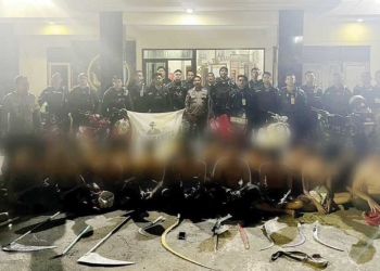 17 Pemuda Diamankan, Tawuran di Cirebon Gagal