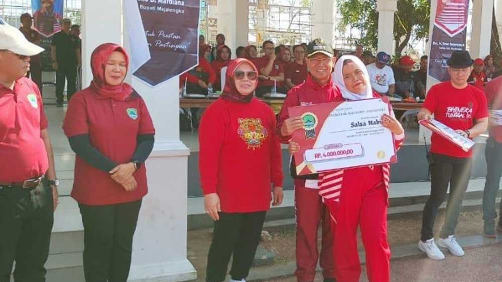 Atlet Berprestasi Majalengka Diuyur Ratusan Juta