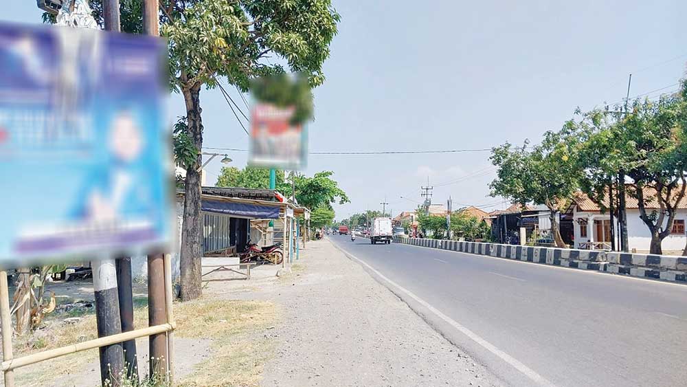 Banyak APS Bacaleg Dipasang di Lokasi Terlarang, Satpol PP Kabupaten Cirebon Belum Ada Permintaan Penertiban