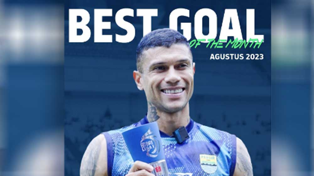 Ciro Alves Raih Penghargaan Gol Terindah Agustus 2023