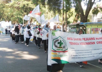 Kuota PPPK Jadi Rebutan, PHNIC Long March Desak Pemkab Cirebon Prioritaskan Honorer Nakes