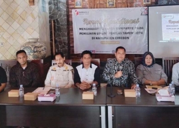 Bawaslu Kabupaten Cirebon Kumpulkan 18 Parpol Peserta Pemilu