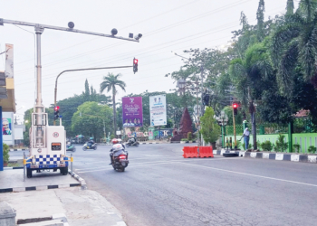 ETLE Portable Weru Dipasang di Perempatan Sumber Cirebon, Pantau Pelanggar Lalu Lintas