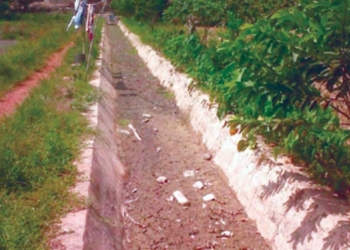 Kekeringan di Majalengka, Saluran Irigasi Tak Ada Air, Petani Menganggur