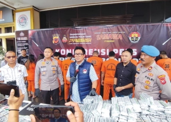 Polres Ciko Tangkap 12 Pengedar Narkoba