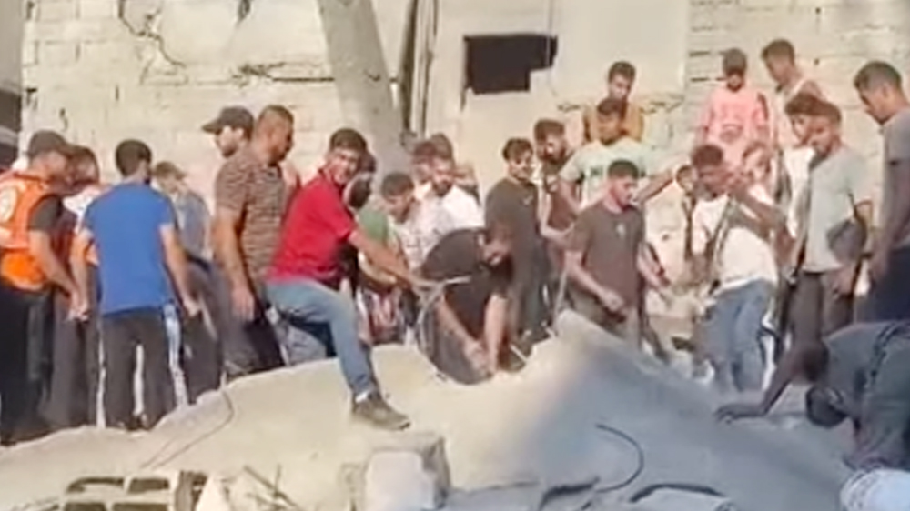 Roket Israel Hantam Markas Hamas di Kamp Pengungsi Al Shati