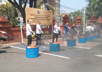 Sabu dan Ganja Senilai Rp2,6 Miliar Dimusnahkan