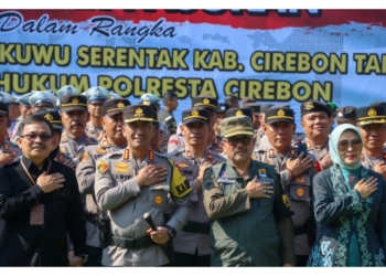 3600 Personel Gabungan Siap Amankan Pilwu 2023 di Kabupaten Cirebon