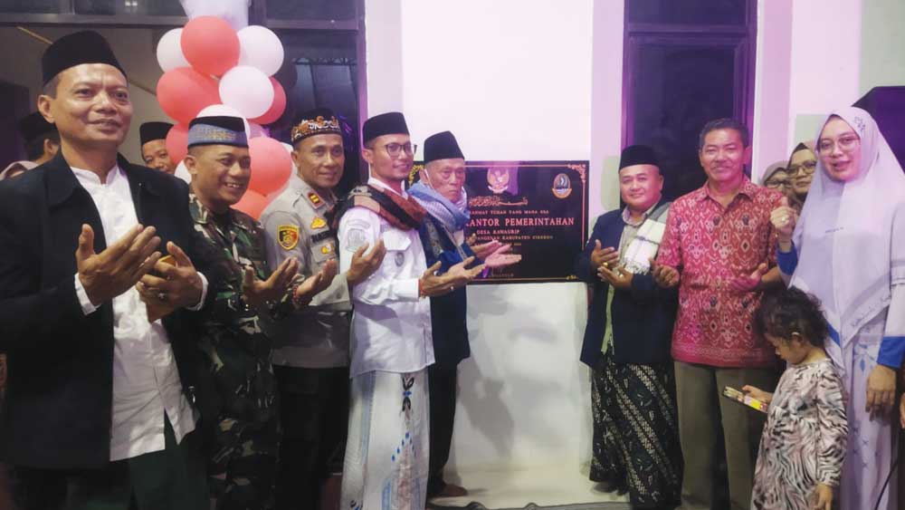 Peresmian Gedung Baru Balai Desa Rawaurip Dibarengi Tasyakuran dan Peringatan Maulid Nabi