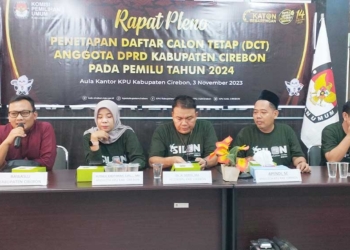 KPU Kabupaten Cirebon Tetapkan DCT, Bawaslu Buka Ruang Sengketa Tiga Hari