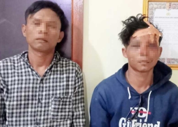 Pencurian Motor di Gebang Cirebon, Tertangkap Basah, Dua Pelaku Diikat di Tiang Listrik