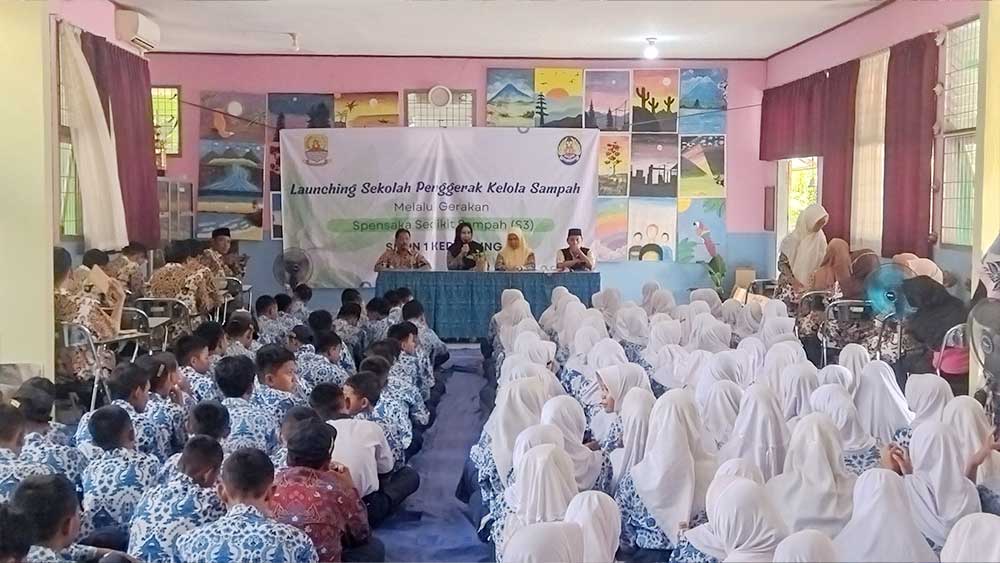 SMPN 1 Kedawung Pilot Project Penanganan Sampah Sekolah di Kabupaten Cirebon